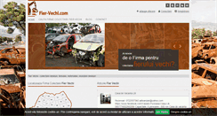 Desktop Screenshot of fier-vechi.com